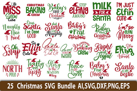 Christmas SVG Bundle File, Holiday SVG, Winter SVG SVG orpitasn 