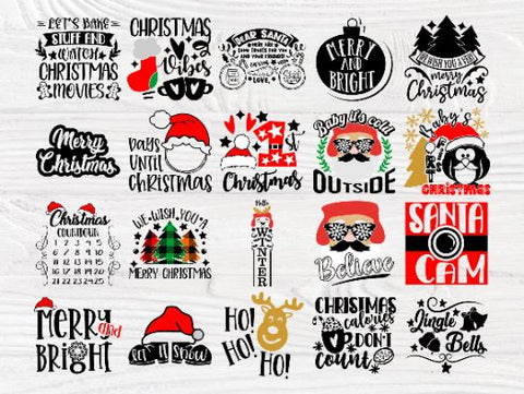Christmas SVG Bundle, Funny Christmas Shirt Svg SVG TonisArtStudio 