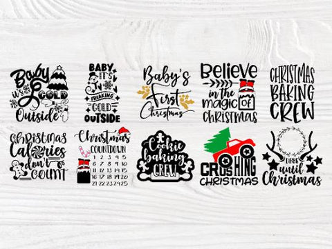 Christmas SVG Bundle, Funny Christmas Shirt Svg SVG TonisArtStudio 