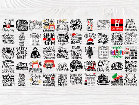 Christmas SVG Bundle, Funny Christmas Shirt Svg SVG TonisArtStudio 