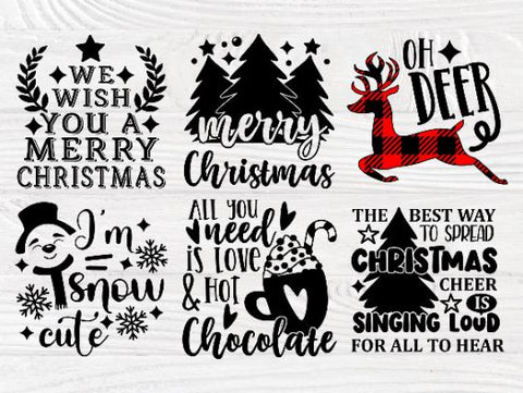 Christmas SVG Bundle, Funny Svg Designs, Shirt Svg SVG TonisArtStudio 