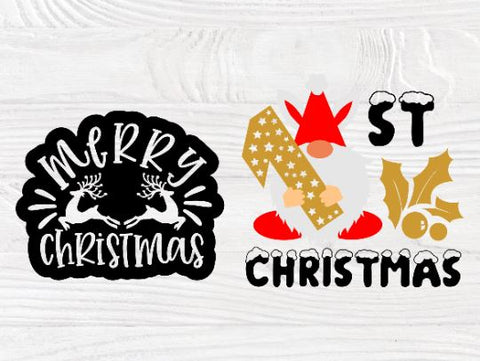 Christmas SVG Bundle, Merry Christmas Svg Cut File SVG TonisArtStudio 
