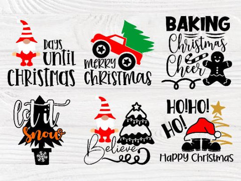 Christmas SVG Bundle, Merry Christmas Svg Cut File SVG TonisArtStudio 