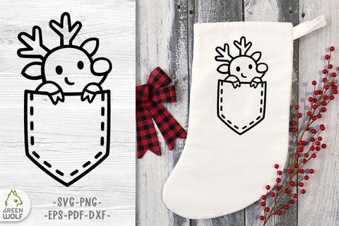 Christmas svg bundle Pocket svg Funny christmas t shirt svg Stocking svg Christmas gnome santa svg Vinyl decal svg SVG GreenWolf 