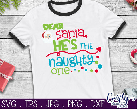 Christmas Svg Bundle - Santa Svg - Santa's Naughty List Bundle SVG Crafty Mama Studios 