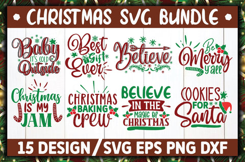 Christmas SVG Bundle SVG Ariyan 