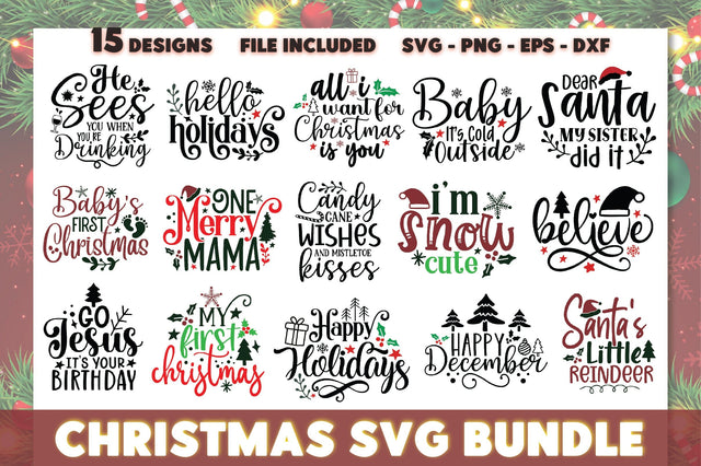 Christmas SVG Bundle SVG Ariyan 