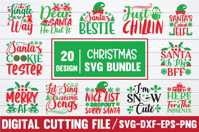 Christmas SVG Bundle SVG BB Type Studios 