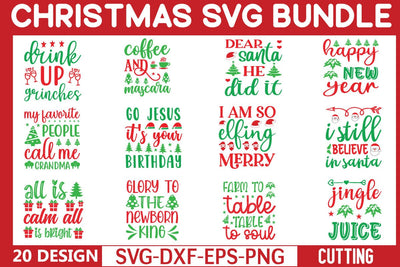 Christmas SVG Bundle SVG BB Type Studios 