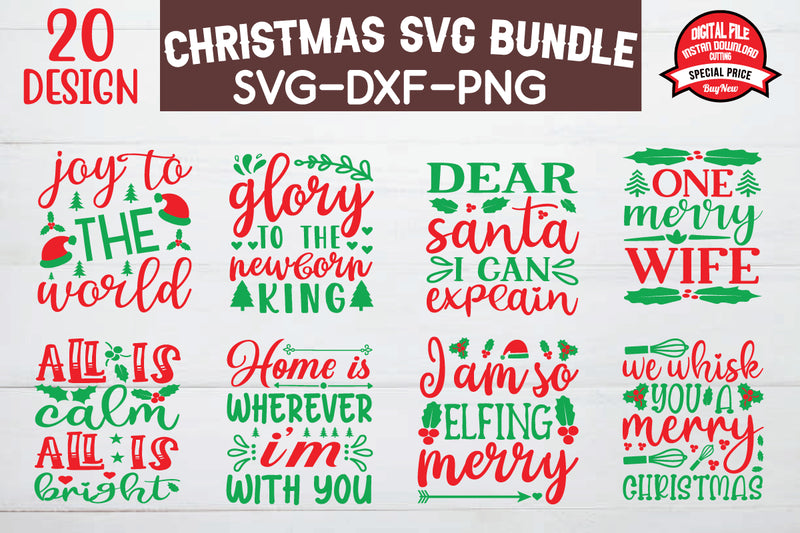 Christmas Svg Bundle SVG BB Type Studios 