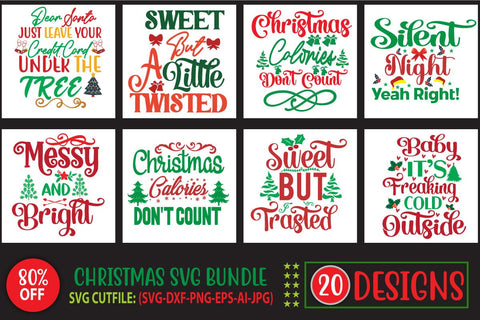 Christmas SVG bundle SVG Blessedprint 