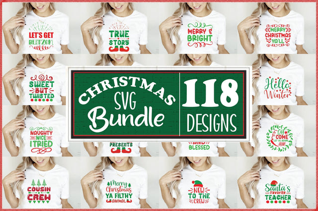 Christmas Svg Bundle SVG Creativeart88 