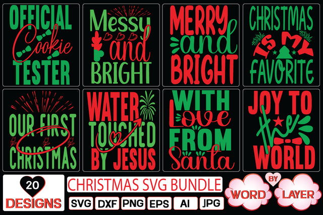 Christmas svg bundle SVG Cut File SVG Studio Innate 