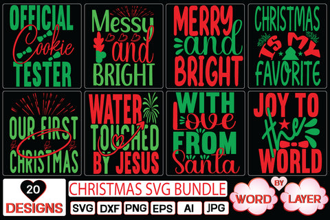 Christmas svg bundle SVG Cut File SVG Studio Innate 