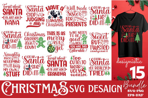 Christmas SVG Bundle SVG DESIGNISTIC 