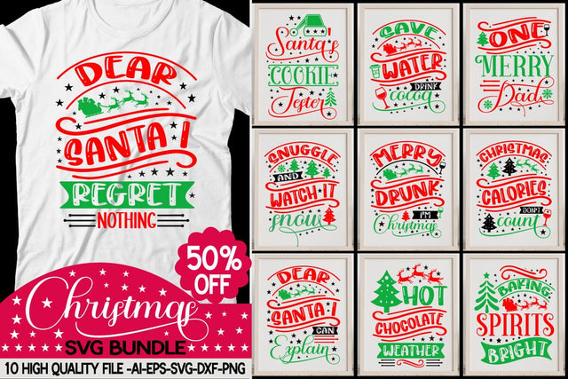 Christmas Svg Bundle SVG designmaster24 