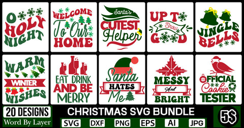 Christmas Svg Bundle SVG DesignPlante 503 