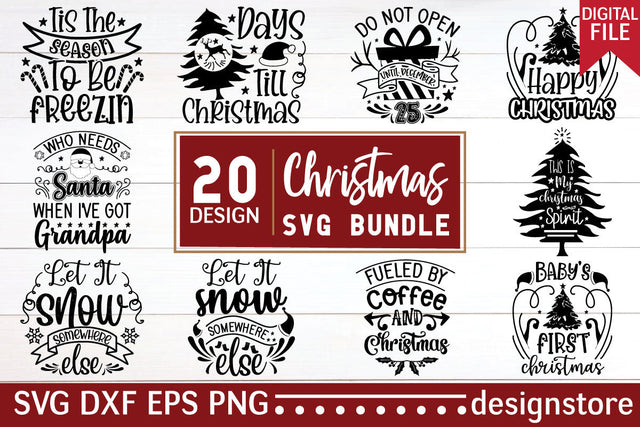 Christmas Svg Bundle SVG designstore 
