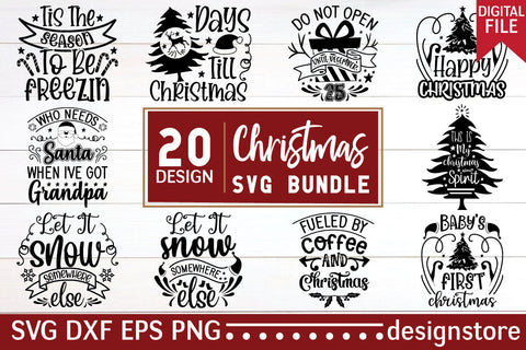 Christmas Svg Bundle SVG designstore 
