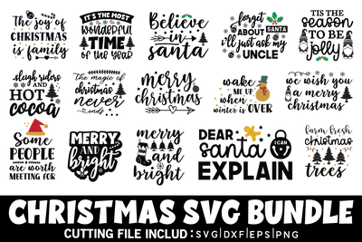 Christmas SVG Bundle SVG md faruk hossain 