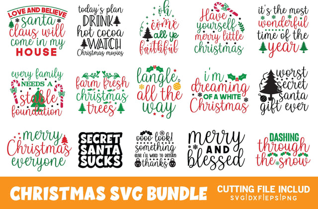 Christmas Svg Bundle SVG md faruk hossain 