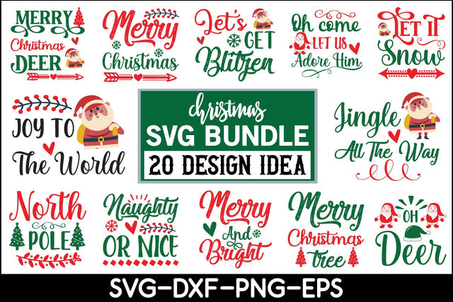 Christmas Svg Bundle SVG md faruk hossain 