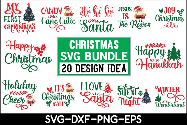 Christmas Svg Bundle SVG md faruk hossain 