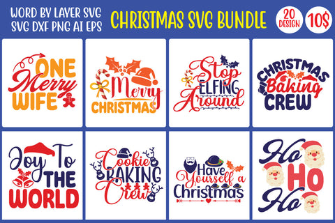 Christmas SVG Bundle SVG MStudio 