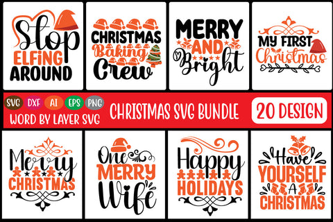 Christmas SVG Bundle SVG MStudio 