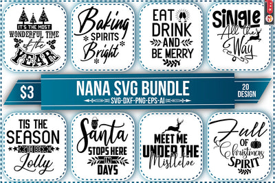 christmas svg bundle SVG Nbd161 