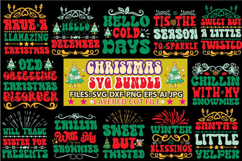 Christmas SVG Bundle SVG Newmockups 