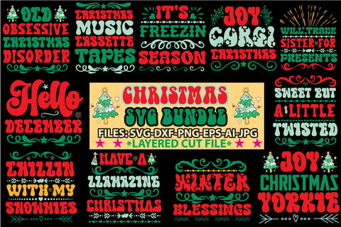 Christmas SVG Bundle SVG Newmockups 