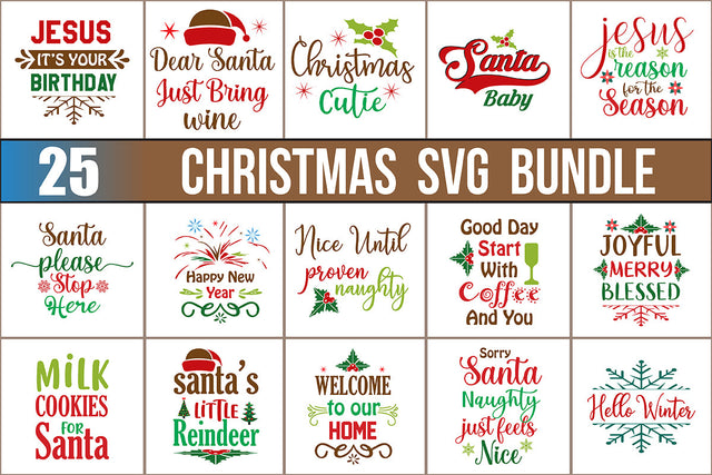 Christmas SVG Bundle SVG nirmal108roy 
