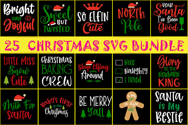 Christmas SVG Bundle SVG nirmal108roy 