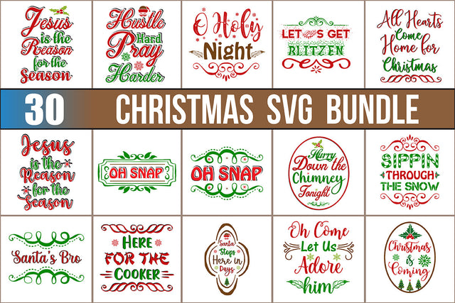 Christmas SVG Bundle SVG nirmal108roy 