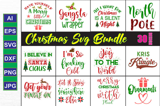 Christmas SVG Bundle SVG orpitasn 