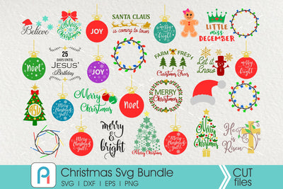 Christmas Svg Bundle SVG Pinoyart Kreatib
