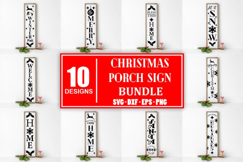 Christmas Svg Bundle Svg Porch Sign Svg Christmas Porch Sign Svg Farmhouse Christmas Sign Svg Christmas Svg Christmas Sign Svg Christmas SVG Whistlepig Designs 