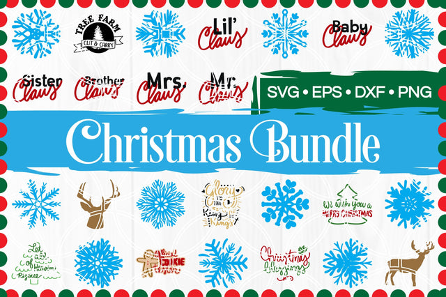 Christmas SVG Bundle SVG SavanasDesign 