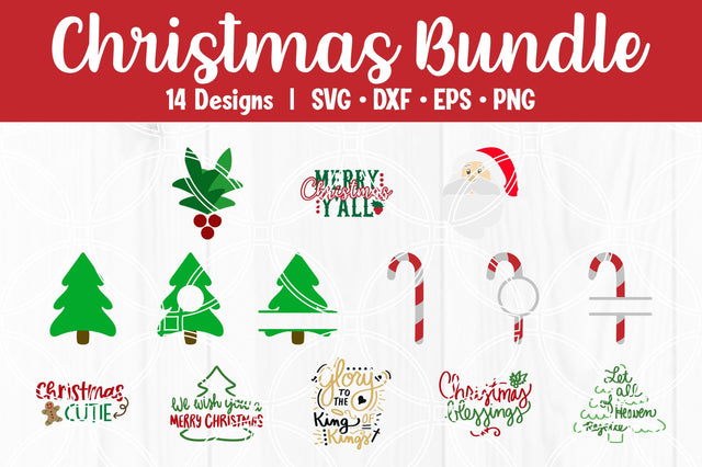 Christmas SVG Bundle SVG SavanasDesign 