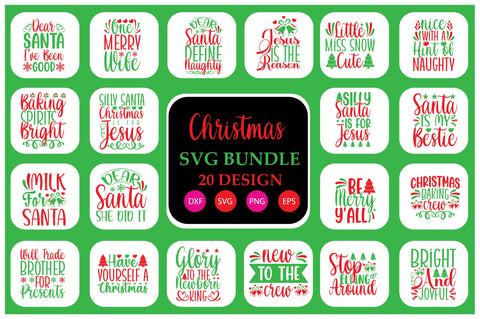 Christmas SVG Bundle SVG Shahin alam 