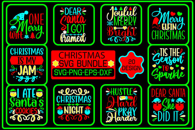 Christmas SVG Bundle SVG Shahin alam 
