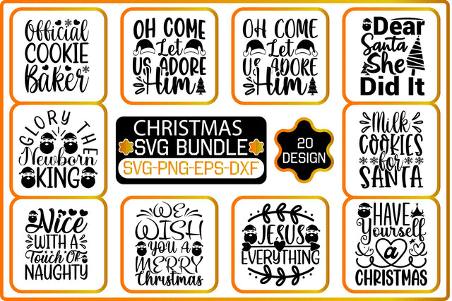 Christmas SVG Bundle SVG Shahin alam 