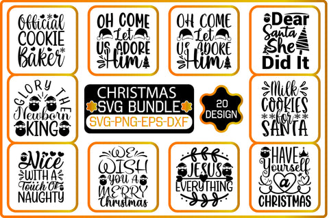 Christmas SVG Bundle SVG Shahin alam 
