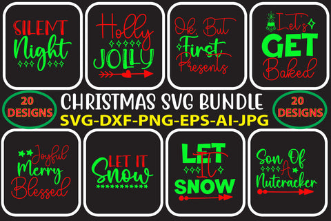 Christmas Svg Bundle SVG Syaman 