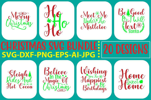 Christmas SVG Bundle SVG Syaman 