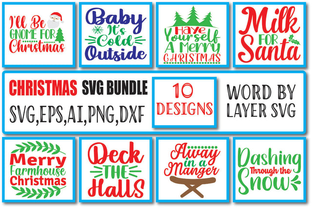 CHRISTMAS SVG Bundle Voi. 2 SVG Craftlabsvg24 