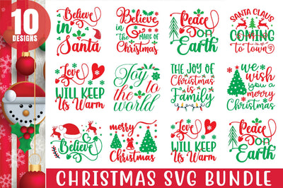 Christmas svg bundle vol 3 SVG buydesign 