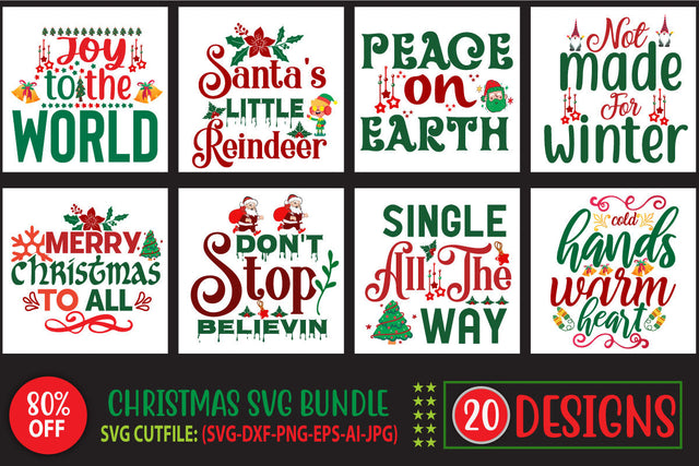 Christmas SVG Bundle,Christmas Svg Bundle , Christmas Ornaments Svg , Merry Christmas Svg, SVG Blessedprint 