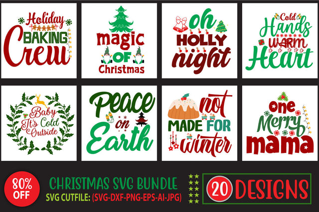 Christmas SVG Bundle,Christmas Svg Bundle , Christmas Ornaments Svg , Merry Christmas Svg, SVG Blessedprint 